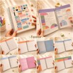 دفتر پلنر جلد سخت استیکر دار  106 برگ سری Happy Planner Pro - Image 2