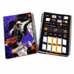 دفتر جلد سخت استیکر دار 100 برگ STUDENT NOTEBOOK سری فوتبالیست - Image 5