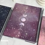 دفتر جلد سخت استیکر دار 100 برگ STUDENT NOTEBOOK هولوگرامی سری گلکسی - Image 6
