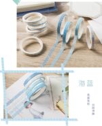 ست 10 عددی چسب واشی MASKING TAPE سری SIMPLE COLOR کد 211015 - Image 5