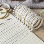 ست 10 عددی چسب واشی MASKING TAPE سری SIMPLE COLOR کد 211015 - Image 9
