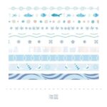 ست 10 عددی چسب واشی MASKING TAPE سری SIMPLE COLOR کد 211015 - Image 18