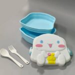 ظرف غذای دو طبقه YaSHenG طرح سینامرول Cinnamoroll کد S1198 - Image 4