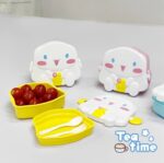ظرف غذای دو طبقه YaSHenG طرح سینامرول Cinnamoroll کد S1198