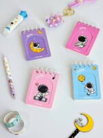 دفترچه یادداشت سیمی دوجلده پیتیکو سری Snow Flake کد 212