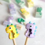 ست پاک کن و مداد تراش سیلیکونی طرح دایناسور Happy Dino کد 3811 - Image 2