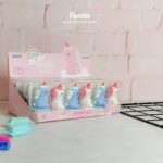 ست پاک کن و مداد تراش سیلیکونی طرح یونیکورن UNICORN BACKGROUND کد 3810 - Image 6
