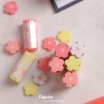 پاک کن استوانه ای مغزدار Weibo طرح شکوفه ساکورا کد WB-3358 - Image 3