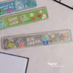 خط کش آکواریومی 20 سانتی XPM طرح دایناسور BIG DREAM کد 3000-45 - Image 3