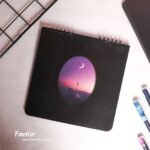 دفتر طراحی سیاهبرگ طرح شب مهتابی - Image 4