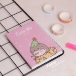 دفترچه سیمی A6 پیتیکو طرح دختر سری cute life کد 217 - Image 10