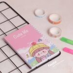 دفترچه سیمی A6 پیتیکو طرح دختر سری cute life کد 217 - Image 7