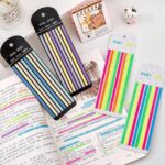 ست ایندکس و هایلایتر استیک نوتی بلند sticky strips - Image 2