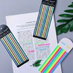 ست ایندکس و هایلایتر استیک نوتی بلند sticky strips - Image 8