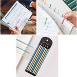 ست ایندکس و هایلایتر استیک نوتی بلند sticky strips - Image 12