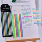 ست ایندکس و هایلایتر استیک نوتی بلند sticky strips - Image 6