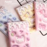 دفتر جلد ‌پفکی Weibo طرح گربه کد WB-95561-4