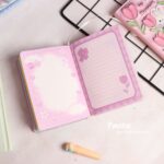 دفترچه جلد ‌پفکی Weibo طرح خرس و خرگوش flowers کد WB-95564-3 - Image 7