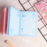 دفترچه جلد ‌پفکی Weibo طرح خرس و خرگوش flowers کد WB-95564-3 - Image 6