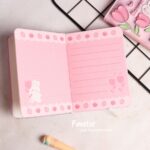 دفترچه جلد ‌پفکی Weibo طرح خرس و خرگوش flowers کد WB-95564-3 - Image 3