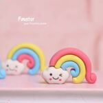 پاک کن 3D طرح ابر و رنگین کمان کد 1112 - Image 4