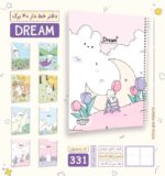 دفتر خط دار 40 برگ پیتیکو سری Dream کد 331 - Image 11