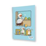 دفتر دو خط زبان مجلد 60 برگ پیتیکو سری amazing کد 387 - Image 10