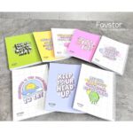 دفتر خط دار 80 برگ پیتیکو سری motivation کد 535