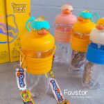 قمقمه بند دار طرح جوجه اردک Super Duck کد SFC-657 - Image 3
