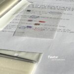 استیک نوت شفاف سفید شاینی 7.5 * 7.5 - Image 4