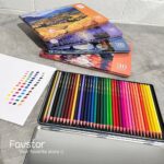 ست 36 رنگ مداد رنگی جعبه فلزی uppage سری ARTIST کد U103-36