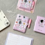 ست دفترچه و مینی خودکار طرح فضانورد کد E-001 - Image 4