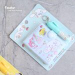ست دفترچه و مینی خودکار طرح کرومی و Sanrio سایز کوچک کد E-005 - Image 6
