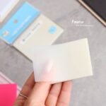استیک نوت شفاف رنگی ساده HeYuTian سایز 7.5 * 5 - Image 3