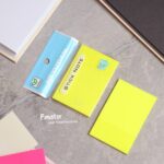 استیک نوت شفاف رنگی ساده HeYuTian سایز 7.5 * 5 - Image 5