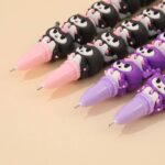 روان نویس سیلیکونی چرخان طرح کرومی Turn the pen کد MD-273 - Image 4