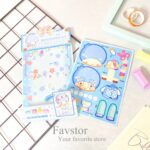 کارت آویز 3D متحرک DIY طرح دختر و Sanrio سری JKP - Image 7