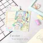 کارت آویز 3D متحرک DIY طرح دختر و Sanrio سری JKP - Image 11