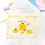 کاور زیپ دار توری A5 طرح کرومی و Sanrio - Image 4
