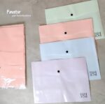 پوشه دکمه دار A4 پاستلی Vende طرح FASHION کد 9602 - Image 2