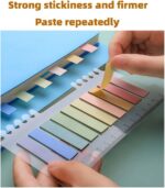 ست 10 رنگ ایندکس استیک نوتی و page marker خط‌ کش دار سری Color Note - Image 11