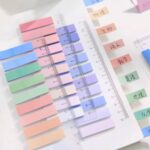 ست 10 رنگ ایندکس استیک نوتی و page marker خط‌ کش دار سری Color Note - Image 6