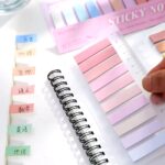 ست 10 رنگ ایندکس استیک نوتی و page marker خط‌ کش دار سری Color Note - Image 3