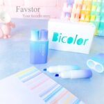هایلایتر دو قلو COLNK سری Bicolor کد 672 - Image 8