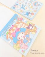 استیکر دفترچه ای طرح کرومی و Sanrio کد SZ/285 - Image 4