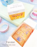 ست 4 عددی چسب واشی طرح دختر جادوگر Magic Academy کد 636 - Image 5