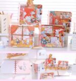 مینی کلاسور جلد شفاف طرح دختر FAIRY TALE WORLD کد 7104