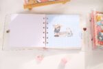 مینی کلاسور جلد شفاف طرح دختر FAIRY TALE WORLD کد 7104 - Image 4
