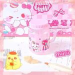 مداد تراش مخزن دار طرح اسموتی کرومی و Sanrio سری PARTY کد 3708 - Image 9
