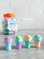 مداد تراش مخزن دار DONGYANG طرح بستنی قیفی Ice Cream کد DY-397